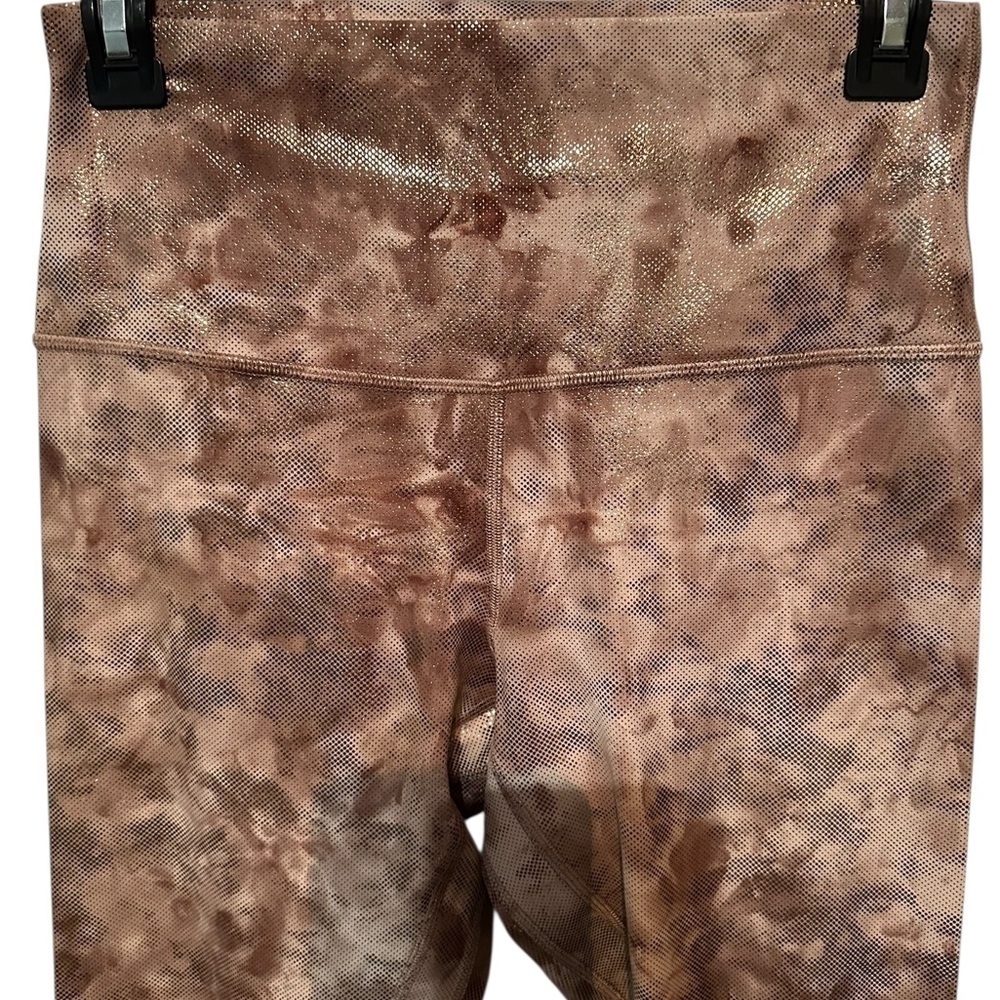 Lululemon Align Pink Brown High-Rise 25” Tie-Dye Pant Leggings Shine* Diamond - Picture 5 of 11